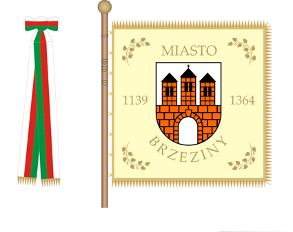 Sztandar Miasta Brzeziny