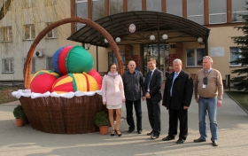 Wielkanocna dekoracja Brzezin