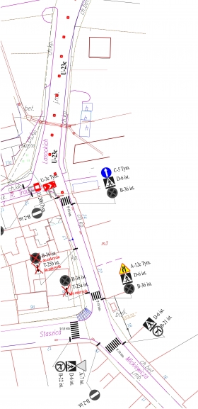Uwaga! Zmiana organizacji ruchu etap II