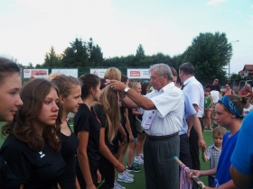 Zakończenie XIX Olimpiady Młodzieży na Stadionie w Brzezinach