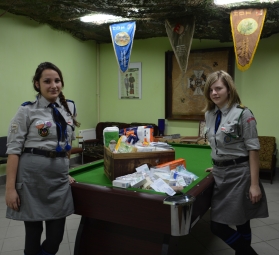 Brzezińscy harcerze włączają się w pomoc Ukrainie