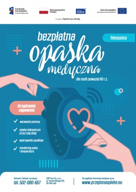 Opaski monitorujące stan zdrowia osób 60 +