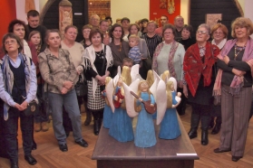 Ludowe Anioły - wernisaż w muzeum