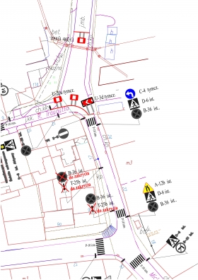 Uwaga! Zmiana organizacji ruchu etap I