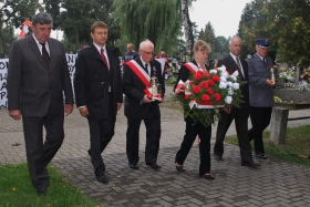 Złożenie hołdu ofiarom II wojny światowej