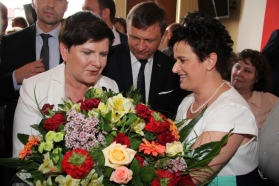 Wicepremier Beata Szydło w Brzezinach