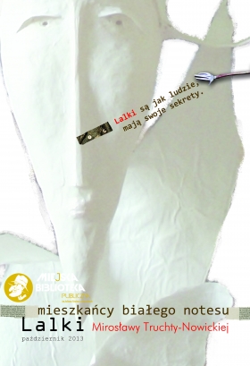 Mieszkańcy białego notesu w brzezińskiej bibliotece.