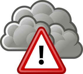 UWAGA!  Ostrzeżenie o silnym wietrze dla mieszkańców!