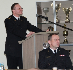 Roczna narada strażaków