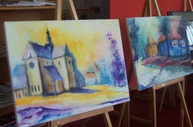 Wystawa artystycznych prac policyjnych