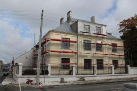 Remont elewacji budynku szkoły muzycznej