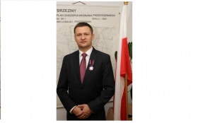 Burmistrz Brzezin odznaczony przez Prezydenta RP