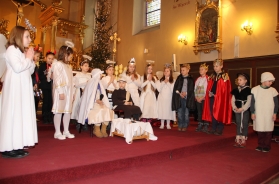 Przedstawienia świąteczne w brzezińskich parafiach