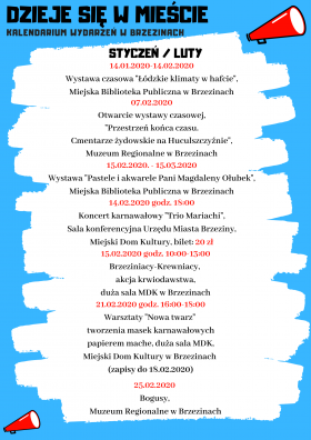 Kalendarium wydarzeń