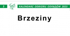 Harmonogram odbioru odpadów