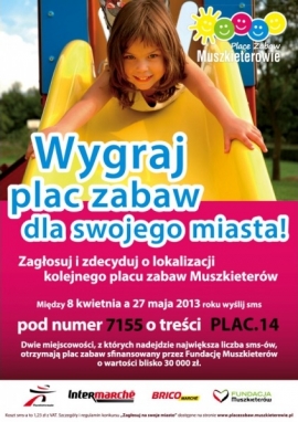 Wygraj plac zabaw dla Brzezin!