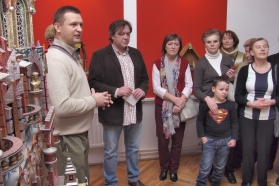 Wystawa szopek bożonarodzeniowych w muzeum