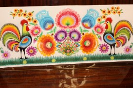 Spotkanie w Muzeum Regionalnym z artystką ludową Marią Ciechańską