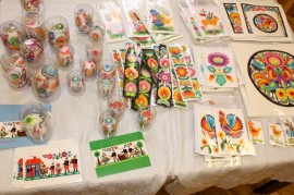 Spotkanie w Muzeum Regionalnym z artystką ludową Marią Ciechańską