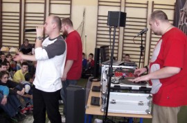 Koncert Full Power Spirit w Gimnazjum w Brzezinach