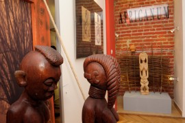 Przykładowe eksponaty wystawy 