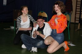 Występy uczniów gimnazjum