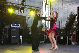 pokaz tańca towarzyskiego