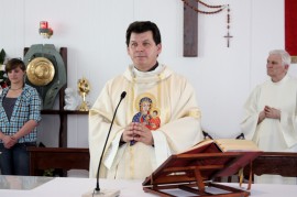 Msza w parafii pw. Naświętszej Maryi Panny Częstochowskiej