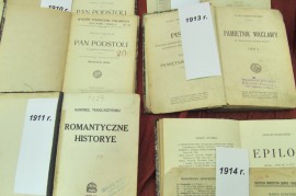 Na starodrukach widnieją nazwiska znanych polskich pisarzy