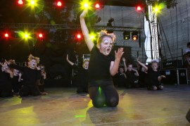 Dzieci oraz Agata Biernat