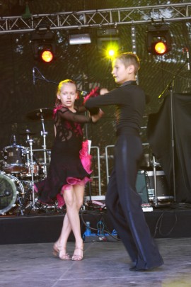 pokaz tańca towarzyskiego