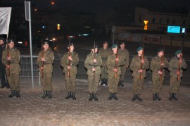 Uroczystości przed koncertem Andrzeja Kołakowskiego