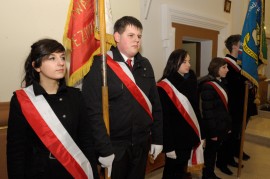 Msza w intencji Żołnierzy Wyklętych - poczty sztandarowe