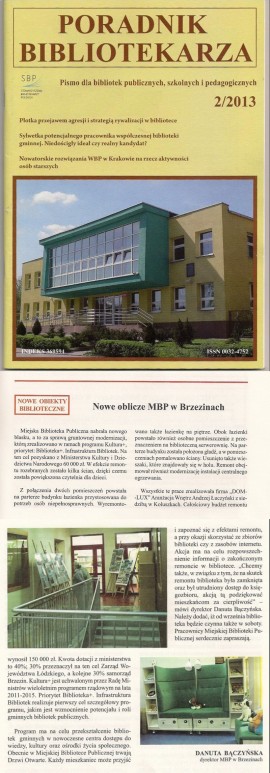 Poradnik Bibliotekarza 2/2013