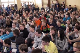 Koncert Full Power Spirit w Gimnazjum w Brzezinach