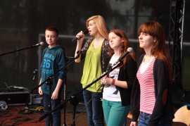 Występ uczniów szkoły muzycznej