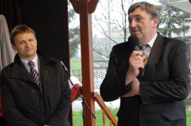 Wystąpienie zastępcy burmistrza Brzezin - Romana Sasina