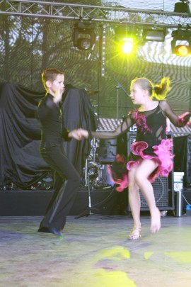 pokaz tańca towarzyskiego