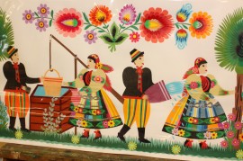 Spotkanie w Muzeum Regionalnym z artystką ludową Marią Ciechańską