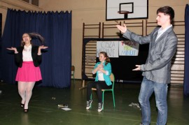 Występy uczniów gimnazjum