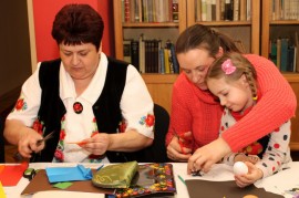 Spotkanie w Muzeum Regionalnym z artystką ludową Marią Ciechańską