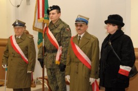 Msza w intencji Żołnierzy Wyklętych - poczty sztandarowe