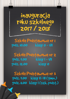 Inauguracja roku szkolnego 2017/2018