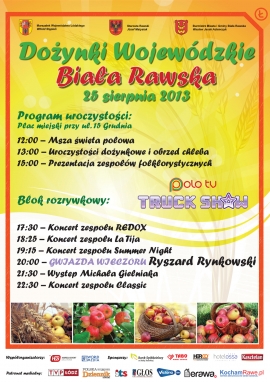 Dożynki Wojewódzkie Biała Rawska 25 sierpnia 2013