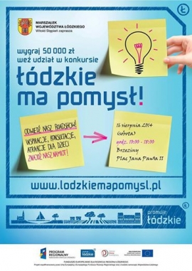 Łódzkie ma pomysł
