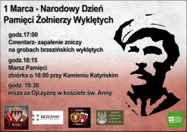 Zapraszamy na Obchody Narodowego Dnia Pamięci Żołnierzy Wyklętych