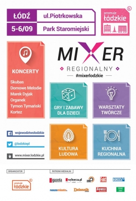 Mixer Regionalny 2015 - odkryj z nami Łódzkie!