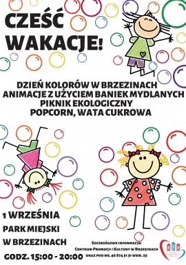 Festiwal kolorów i baniek mydlanych