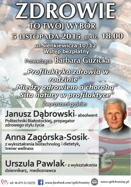 Zdrowie to Twój wybór - spotkanie