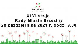 Zaproszenie na XLVI sesję Rady Miasta